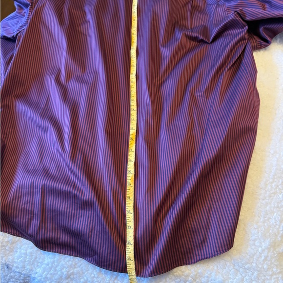 Dan Roma custom made Italian Striped Shirt XXL - Picture 5 of 7